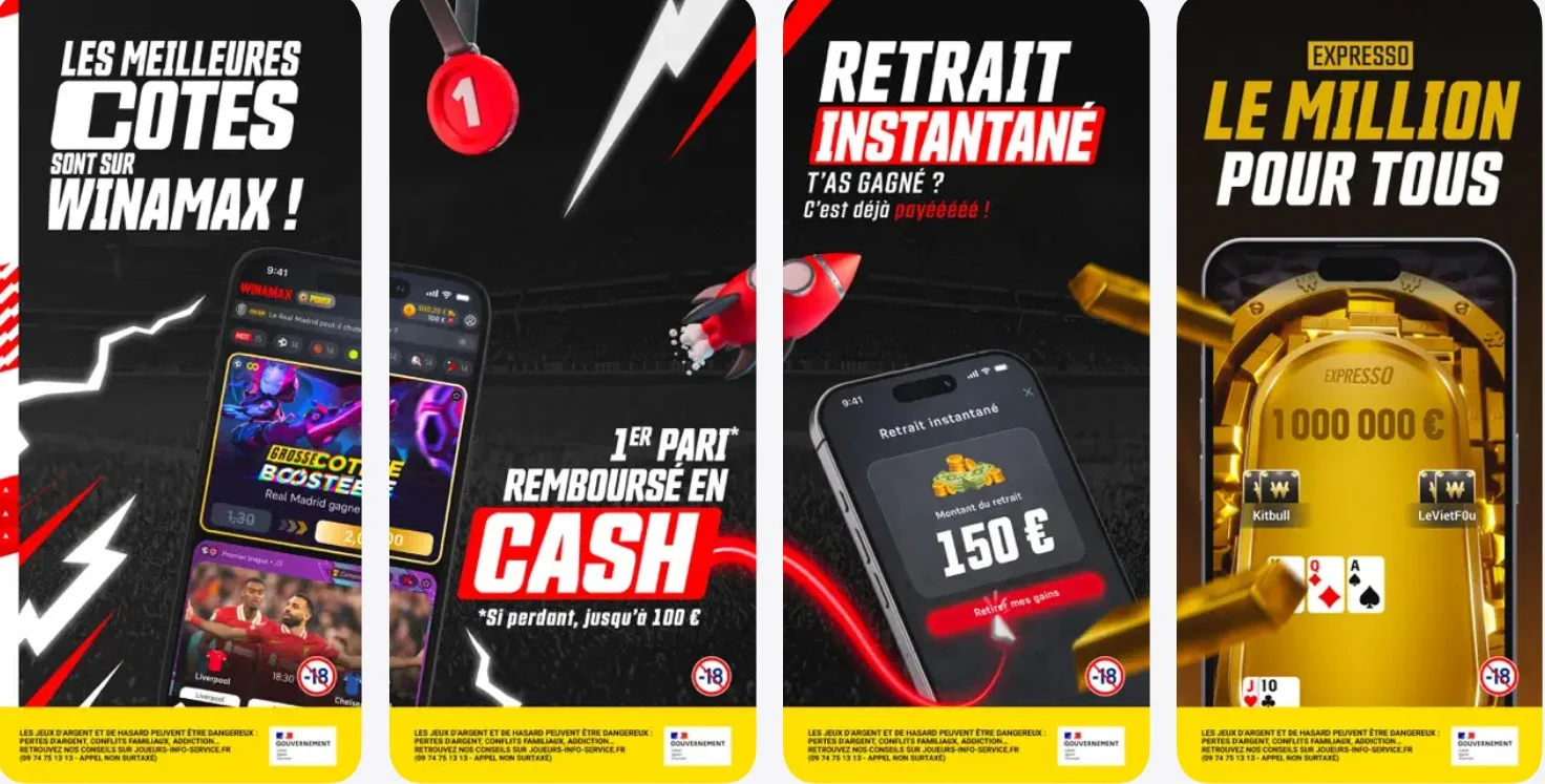 Télécharger l'application Winamax