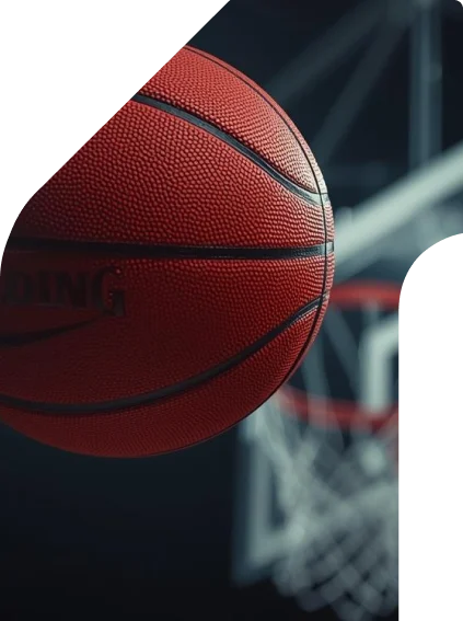 Come scommettere sul basket - particolare della palla a spicchi