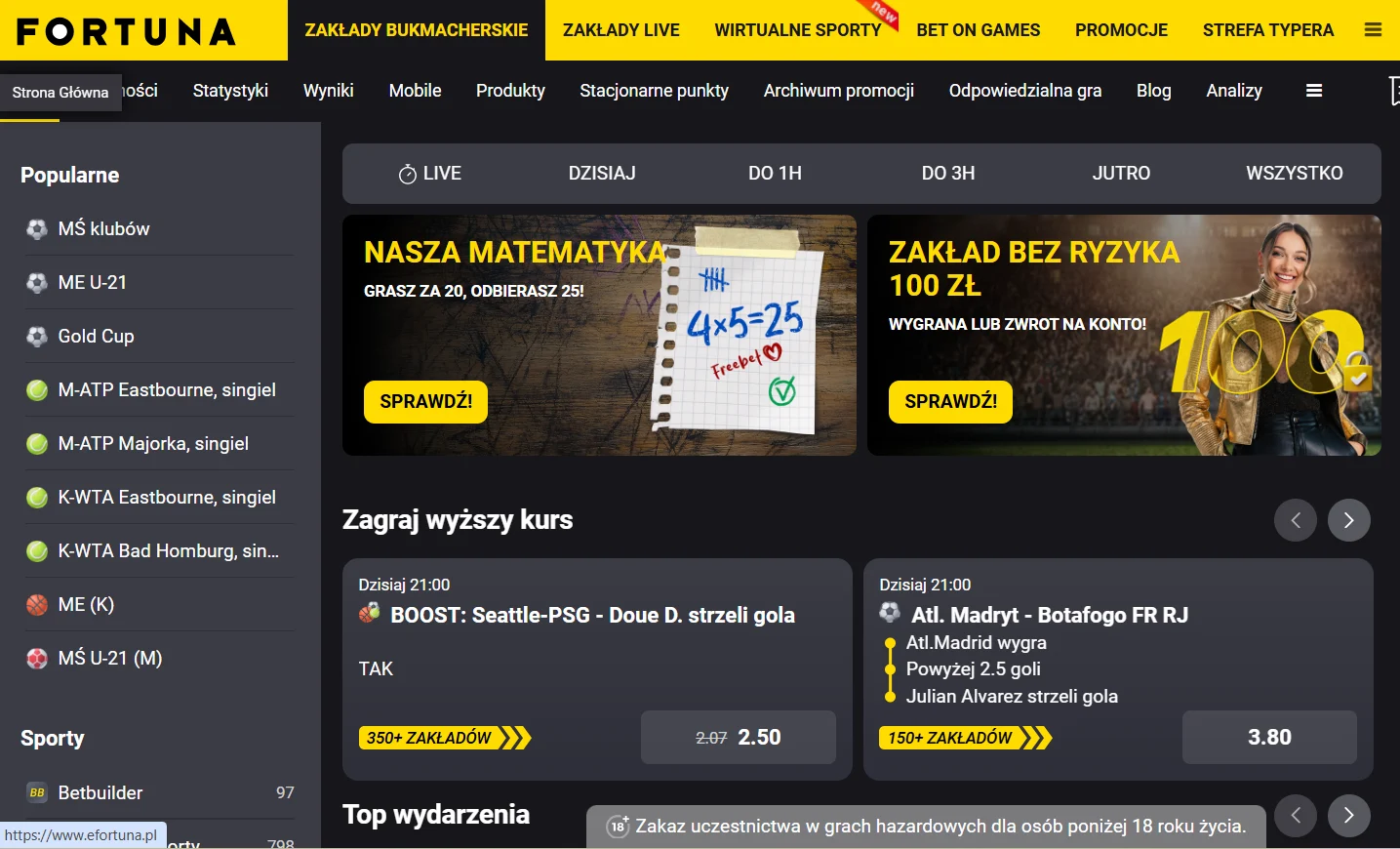 fortuna strona