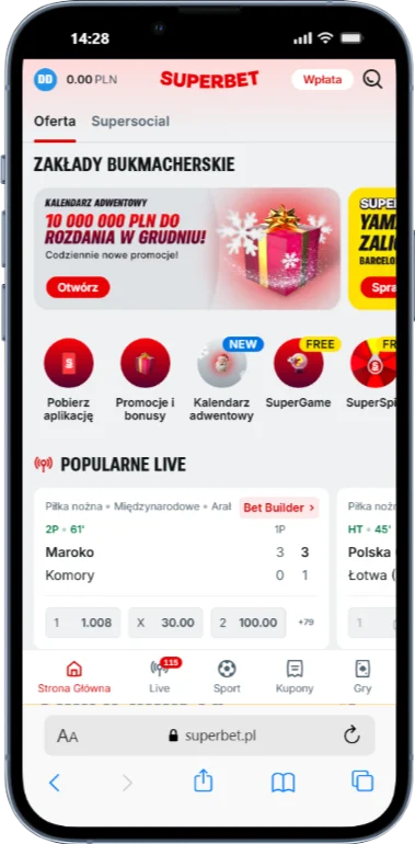 Superbet rejestracja krok 6