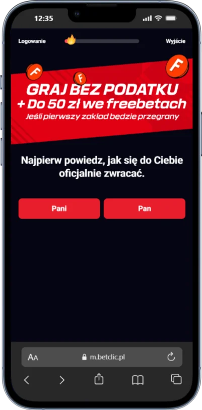 Betclic rejestracja 2